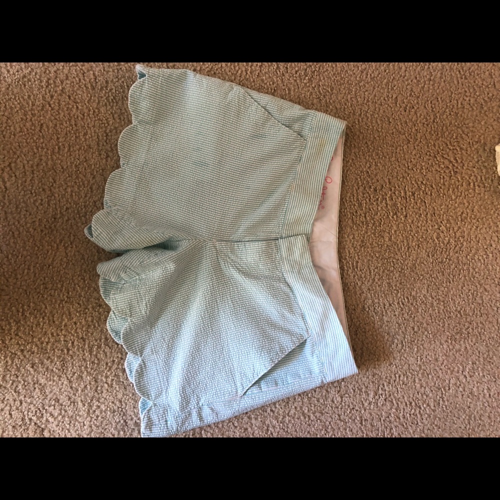Lilly Pulitzer light blue buttercup shorts